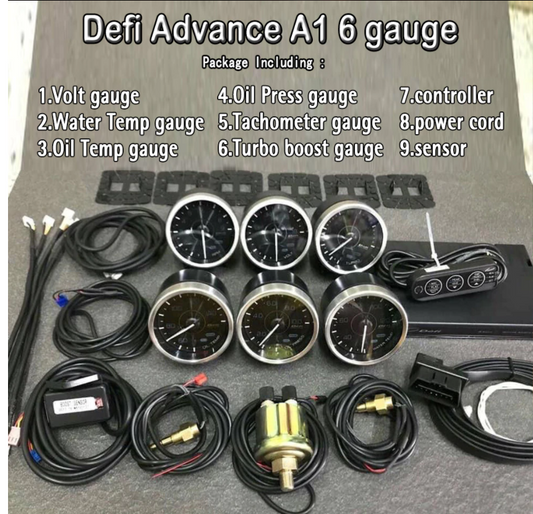 Defi-Style Gauges