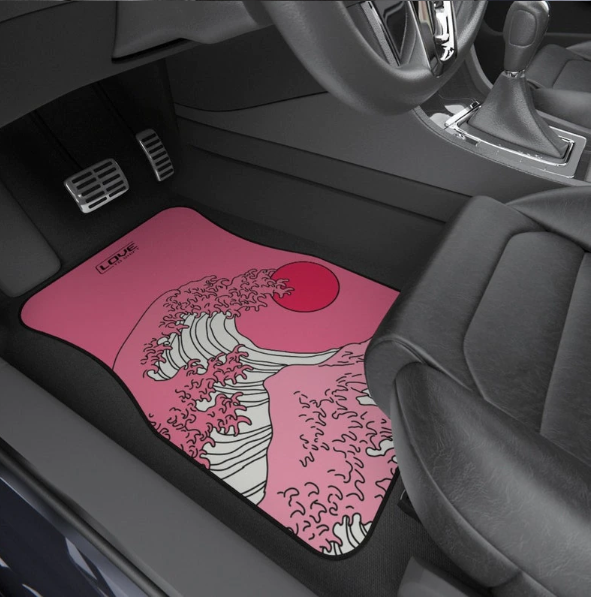 Pink Car Floor Mats