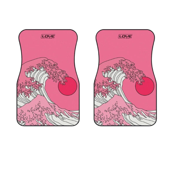 Pink Car Floor Mats